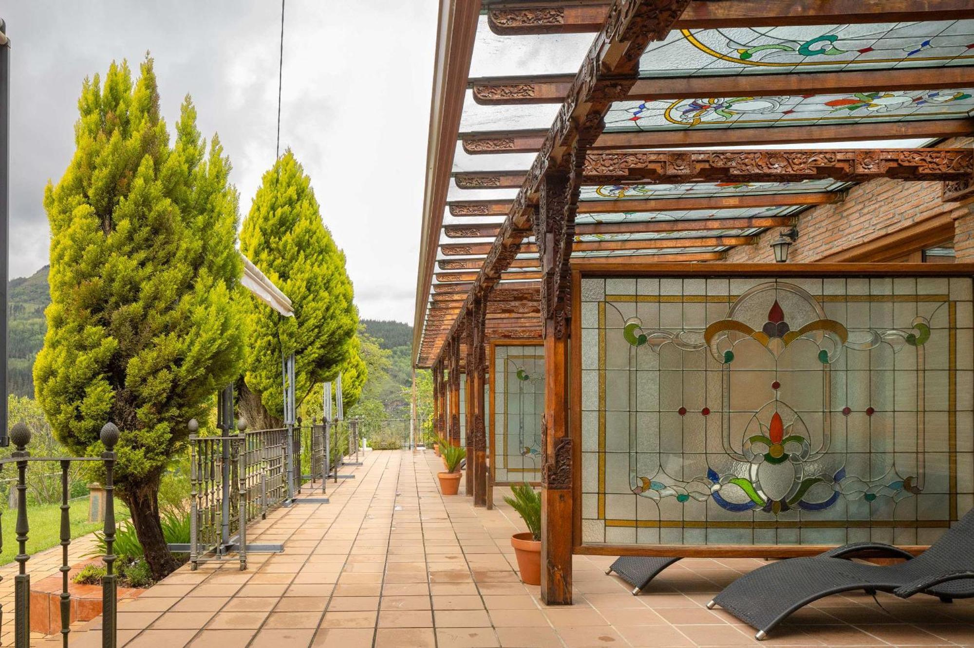 Hotel & Spa Etxegana Сеанури Экстерьер фото
