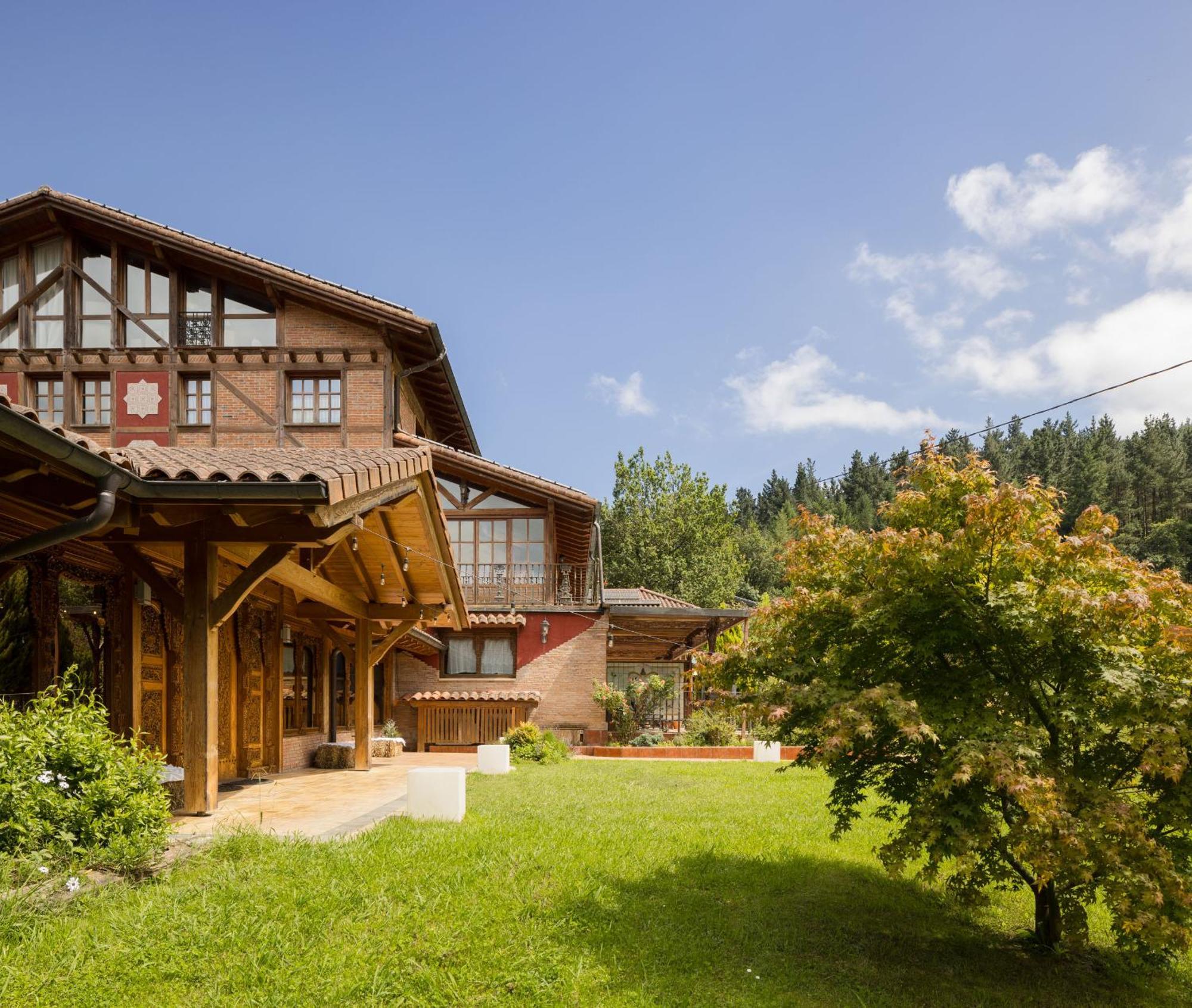 Hotel & Spa Etxegana Сеанури Экстерьер фото