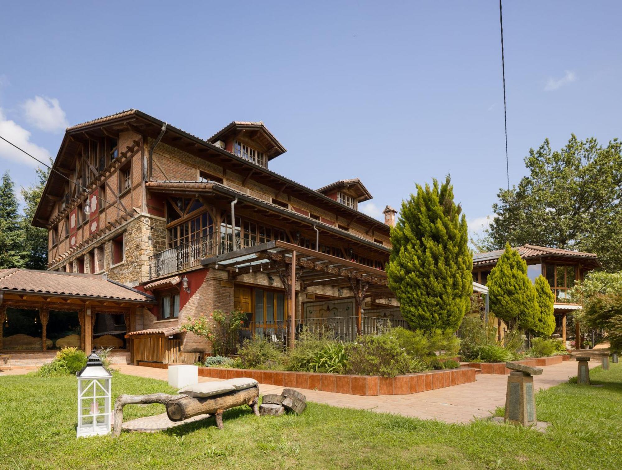 Hotel & Spa Etxegana Сеанури Экстерьер фото